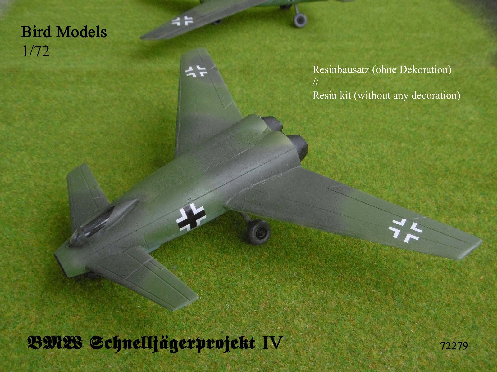 resin kit BMW Schnelljägerprojekt V 1/72 Bird Models Resinbausatz resin kit BMW Schnelljägerprojekt V 1/72 Bird Models Resinbausatz